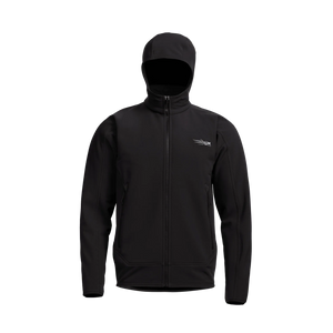 Sitka Alpha Fleece Hooded Jacket - Black