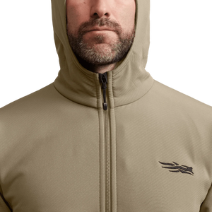 Sitka Alpha Fleece Hooded Jacket - Buckskin