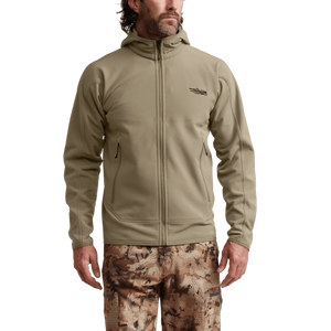 Sitka Alpha Fleece Hooded Jacket - Buckskin