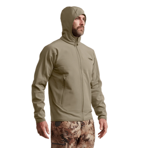 Sitka Alpha Fleece Hooded Jacket - Buckskin