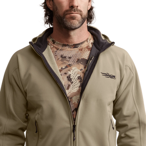 Sitka Alpha Fleece Hooded Jacket - Buckskin