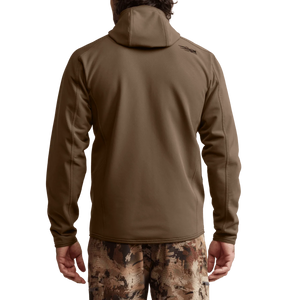 Sitka Alpha Fleece Hooded Jacket - Cattail Brown