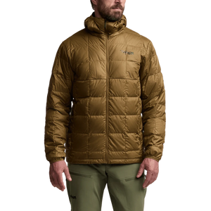 Sitka MicroDown Hooded Jacket - Cherry Wood