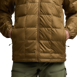Sitka MicroDown Hooded Jacket - Cherry Wood