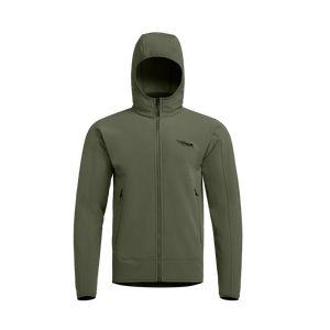 Sitka Alpha Fleece Hooded Jacket - Olive Green