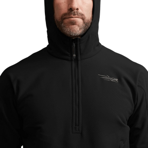 Sitka Alpha Fleece Hoody - Black