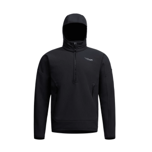 Sitka Alpha Fleece Hoody - Black