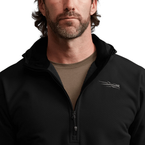 Sitka Alpha Fleece Hoody - Black