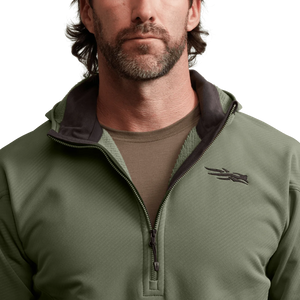 Sitka Alpha Fleece Hoody - Olive Green