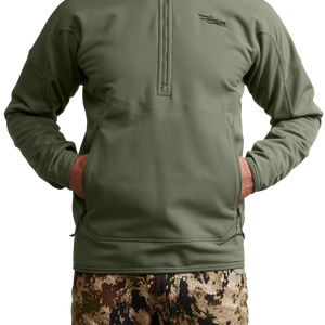 Sitka Alpha Fleece Hoody - Olive Green