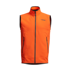 Sitka Alpha Fleece Vest - Blaze Orange