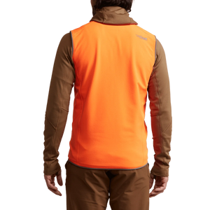 Sitka Alpha Fleece Vest - Blaze Orange