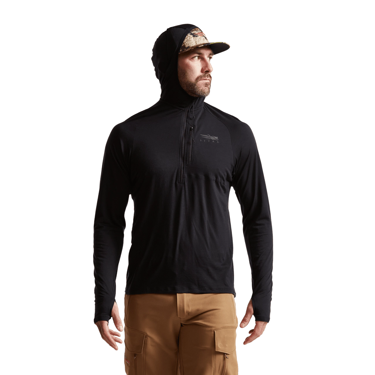 Sitka Core Merino 120 Hoody Sitka Black Safari Supply Co. Sitka Gear in NZ and Australia