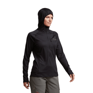 Sitka Women's Core Lightweight Hoody - Sitka Black