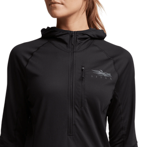 Sitka Women's Core Lightweight Hoody - Sitka Black