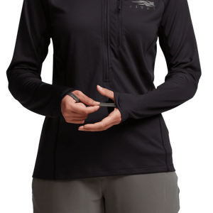 Sitka Women's Core Lightweight Hoody - Sitka Black